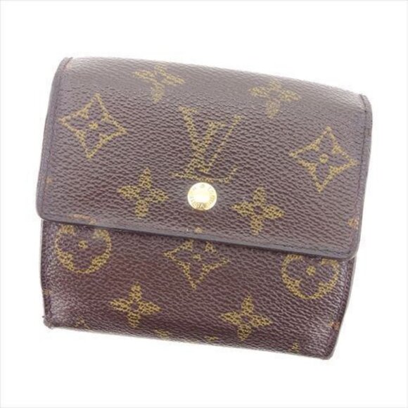 Louis Vuitton Wallet Purse Monogram Brown Woman unisex Authentic - Picture 1 of 7
